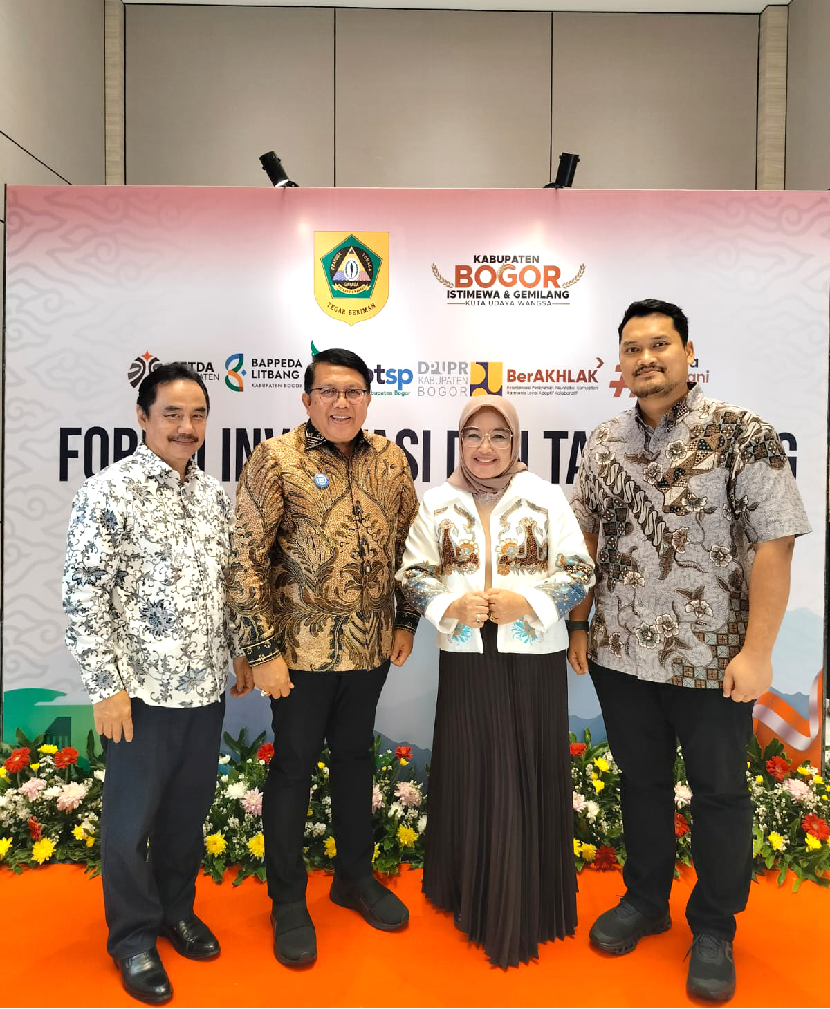 Forum dan Malam Penganugerahan Investasi dan Tata Ruang Kabupaten Bogor.